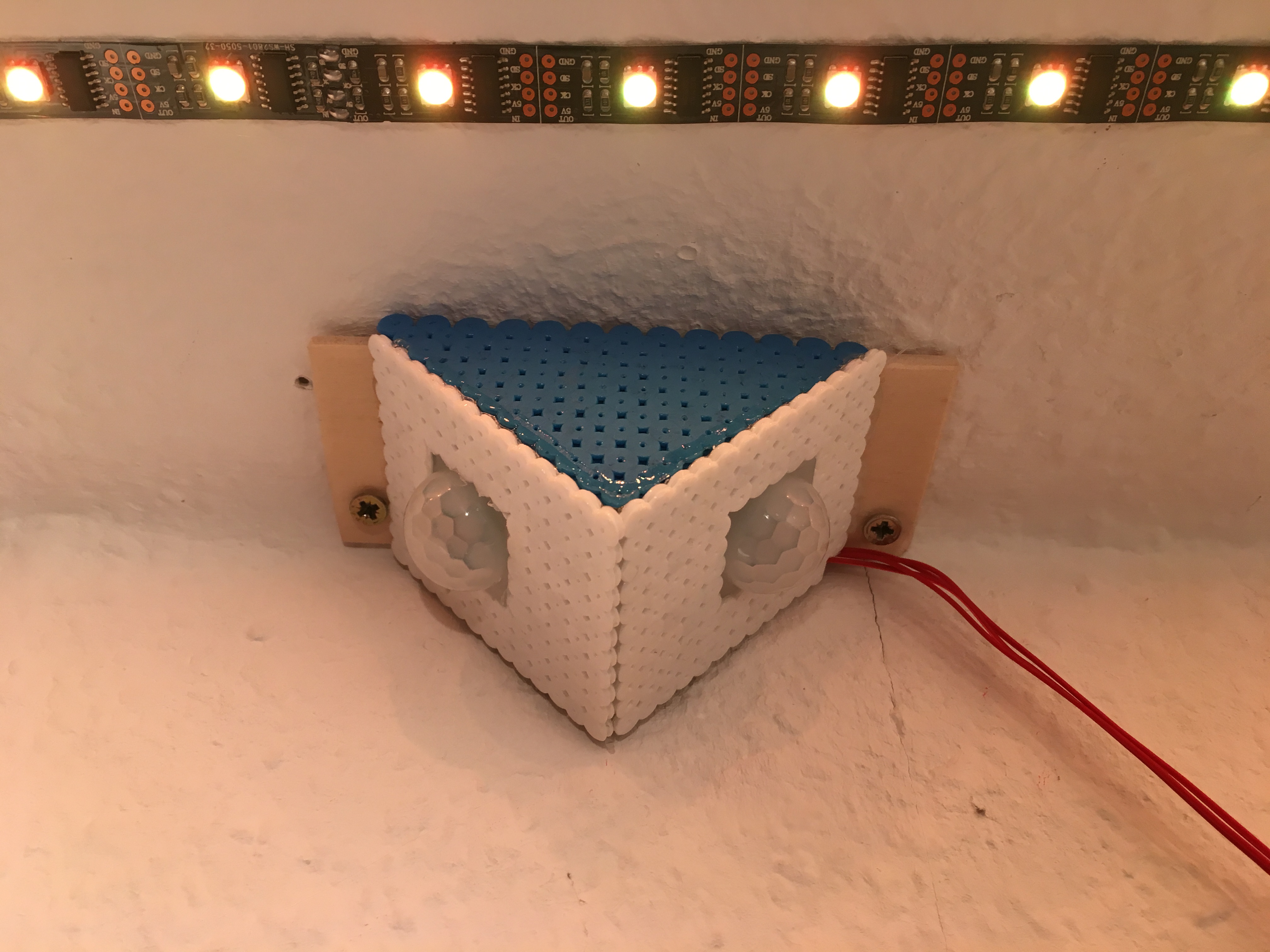 Bewegungssensoren an der Decke